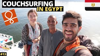 Couchsurfing on a boat IN EGYPT ??