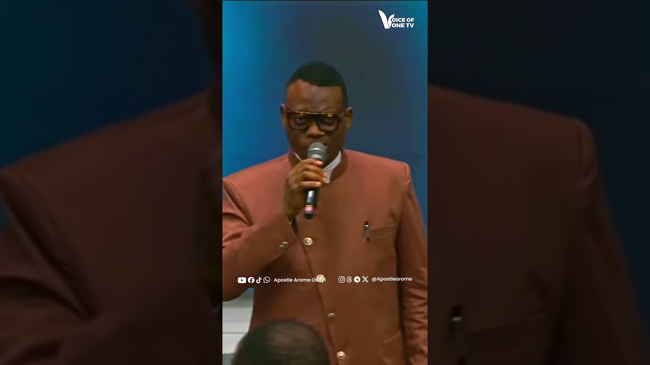 Your destiny is not in the world. It is not in the cosmos Cain built. #apostlearomeosayi #rcnglobal