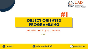 Object Oriented Programming Week 1 - Introduction to Java and IDE