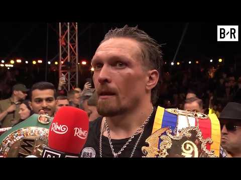 Video Oleksandr Usyk Reacts to Win vs. Rico Verhoeven by TKO