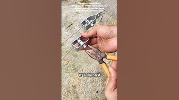 How to Use Fencing Wire Tensioner