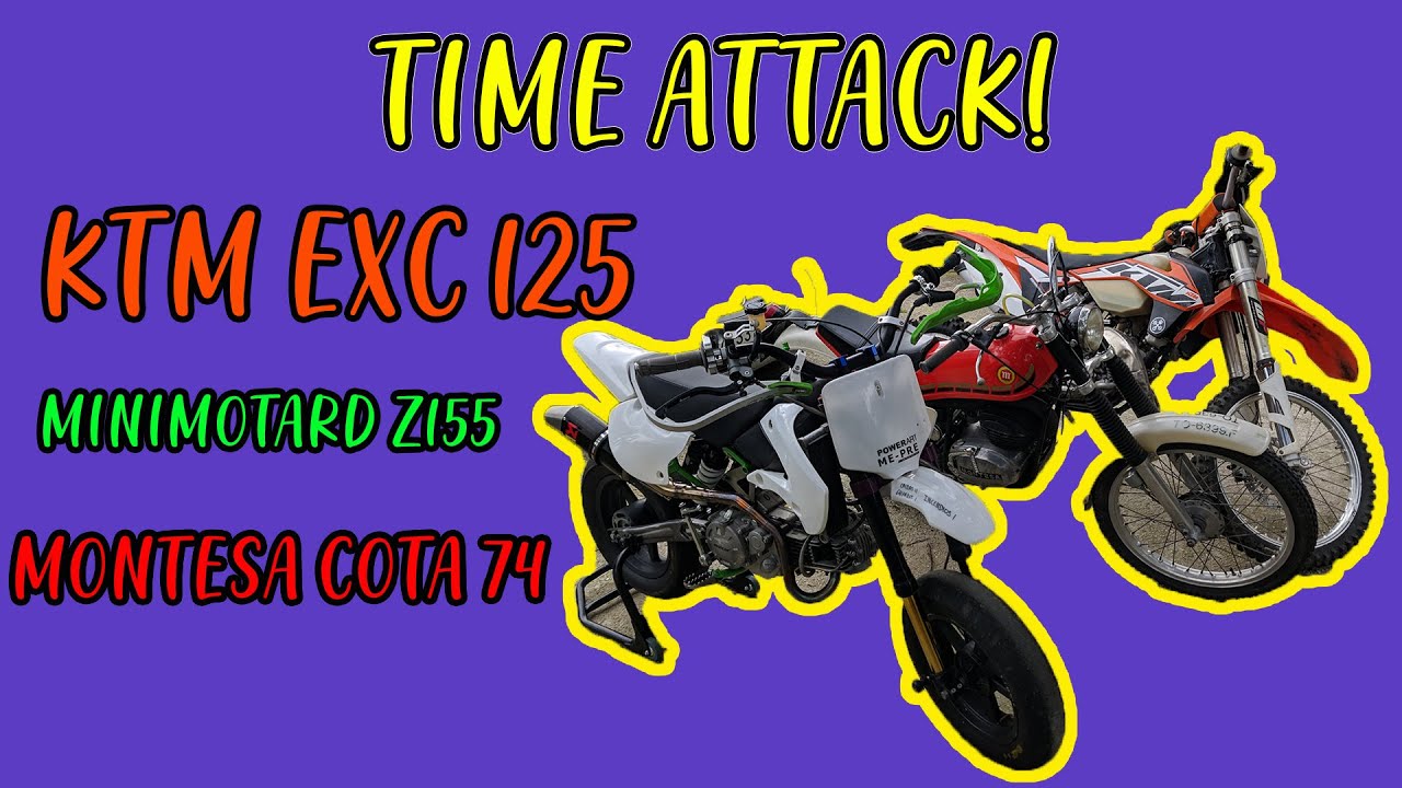 KTM 125 vs PIT BIKE vs TRIAL