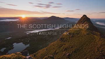 SCOTLAND | The Scottish Highlands | Timelapse 4K