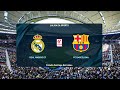 Barcelona vs Real madrid laliga  #football #fifa #playstationtrophy  #pes #efootball