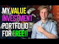 Follow Along for Free! My Value Investing Portfolio Ep. 1