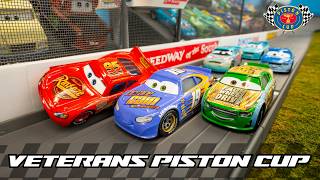 FASTEST PIXAR CARS VETERANS RACE FOR PISTON CUP | GROUP 1