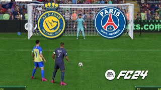 FC 24 | Ronaldo Vs Mbappé   | PSG Vs Al-Nassr | FINAL CUP Penalty Shootout | PS5