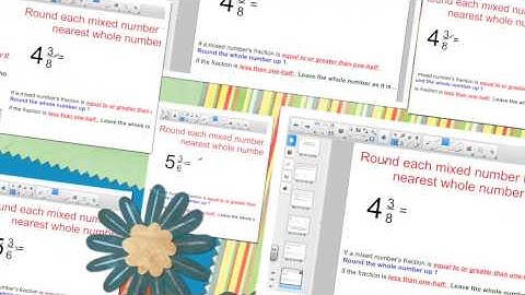 Lesson 101:  Rounding Mixed Numbers