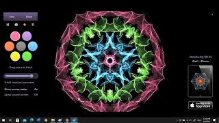Tutorial 2, Weave Silk - Interactive Generative Art screenshot 2