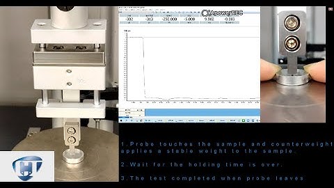 Probe Tack Adhesion Test