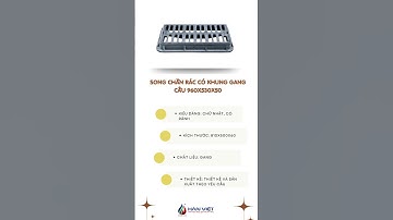 TOP 4 Loại Song Chắn Rác Gang Phổ Biến Nhất #shorts #top4 #songchanrac #gangduc #vatlieuxaydung