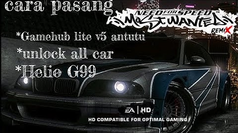 NFS moswanted remix - gamehub lite v5 antutu - Helio G99 