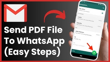 How to Send PDF from Email to WhatsApp ! [EASY STEPS]
