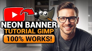 Neon YouTube Banner Tutorial GIMP (BEST FULL GUIDE) | Everything You Need To Know | NO Yapping!