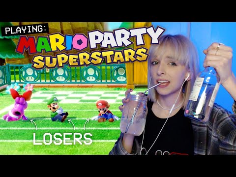 MARIO PARTY but every time we lose, we drink