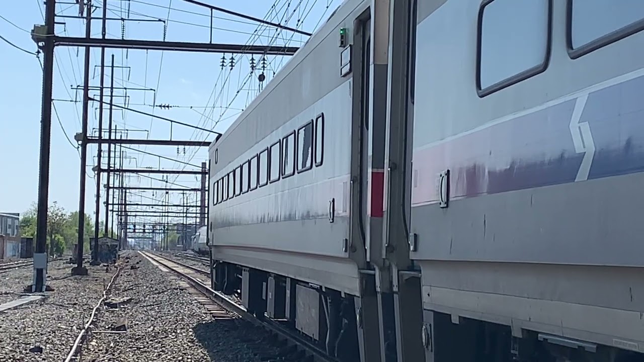 Amtrak 19(23) and 2121(23) from the Blocker SEPTA 9743(23)