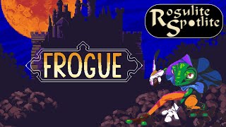 Roguelite Spotlite #1, Part 1 [Frogue VOD | Action Roguelike Gameplay]