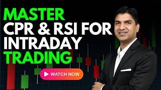 Master CPR & RSI for Intraday Trading | Best Trading Strategy for Beginners | #trading #stockmarket