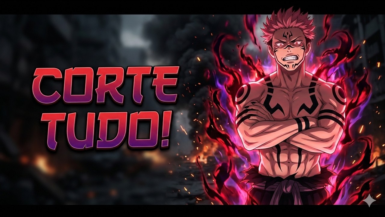 Rap do Sukuna – 20 DEDOS | Sukuna Trap Brutal