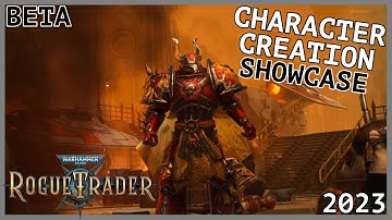 Warhammer 40,000: Rogue Trader - Character Creation Showcase in BETA [2023]