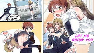 [Manga Dub] I helped a single mother out from an accident, and she took me home with her [RomCom]