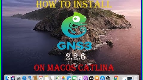 How to Install GNS3 2.2.6 on macOS Catalina || Gns3 Installation macOS Catalina || gns3