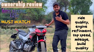 HERO XTREME 125 R OWNERSHIP REVIEW | MILEAGE | PERFORMANCE | BUILD QAULITY @Akyautomotive