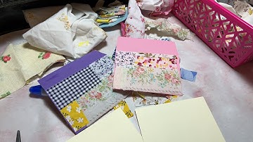 Fabric envelopes // livestream