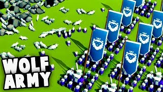 NEW Halloween Update! GIANT Wolf Army vs Knights! (Kingdoms and Castles Update Gameplay) screenshot 3