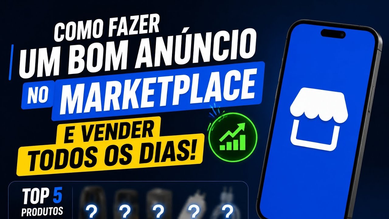 COMO Fazer um bom Anúncio no MARKETPLACE + top 5 produtos para fazer ...