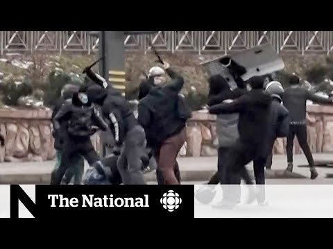 Russian troops called in to quell violent Kazakhstan protests
