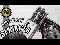 Shed Built Springer Final Honda Rebel Bobber Part 19
