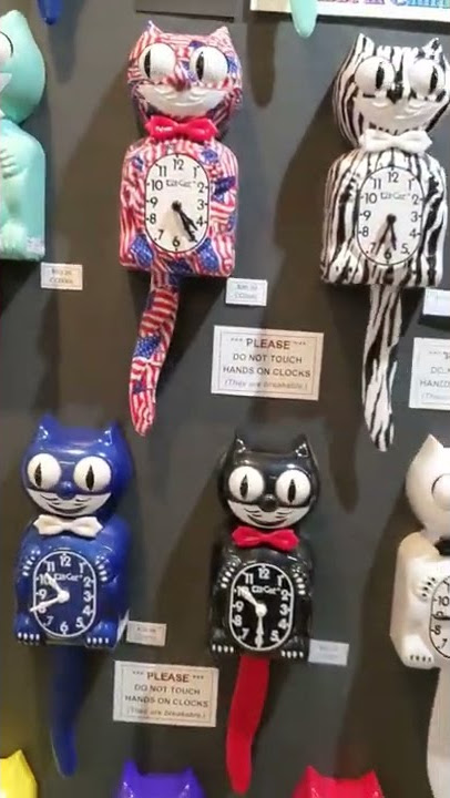 Cat Clock Moving Eyes - #Shorts