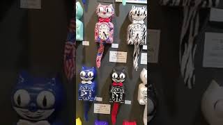 Cat Clock Moving Eyes -