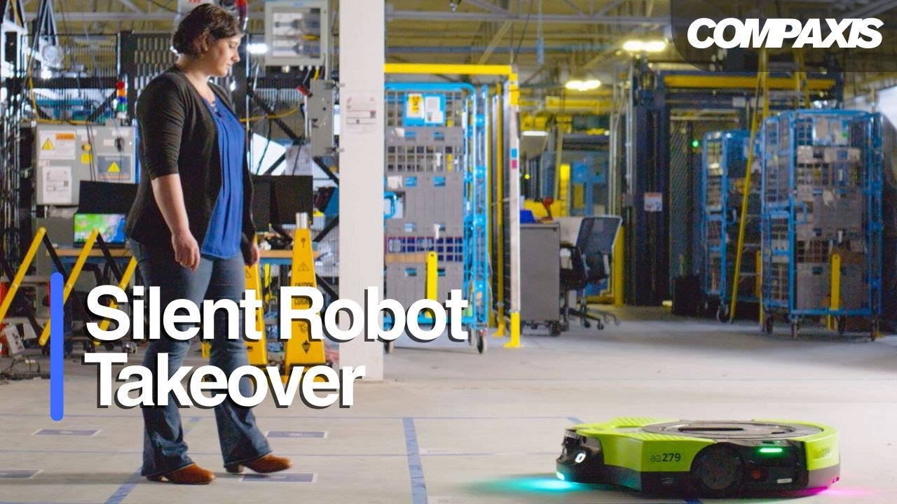 How Amazon Replaced an Entire Workforce With Robots - YouTube