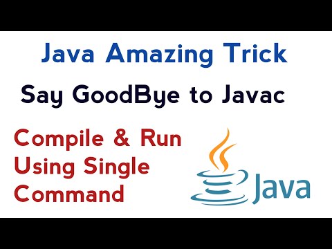 Amazing Java Trick | Compile and Run using Single Command | Java interview question | Tamil | #java