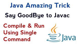 Amazing Java Trick | Compile and Run using Single Command | Java interview question | Tamil | #java