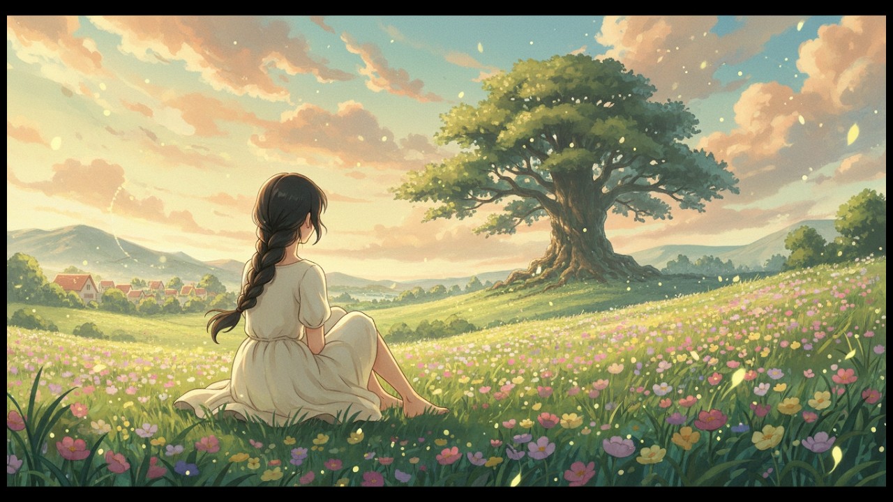 Ghibli-Inspired Anime Lofi Music — Dreamy Study & Relaxation (70 BPM) | Zed’s Lofi