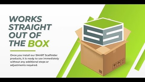 SMART Scaffolder Promo