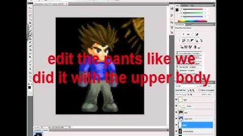 LF2 Sprite Editing Tutorial (part 2/2)