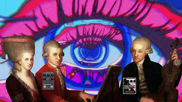 Around an hour of Mozart through Red Panda Tensor and Electro-Harmonix Memory Boy