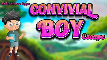 G4K Convivial Boy Escape Game Walkthrough