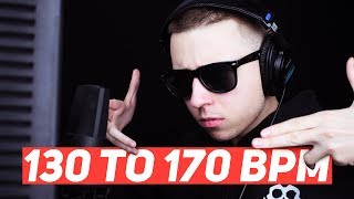 130 TO 170 BPM