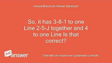 , I&#039;m wiring a 1.5hp single phase Baldor motor volt. Diagram shows 3-8-1 a