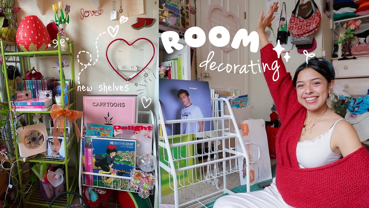 DECORATING MY ROOM: ADDING SHELVES [part 2]