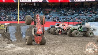 Monster Jam  4K  Full Show  Anaheim, CA 12124 Monster Trucks