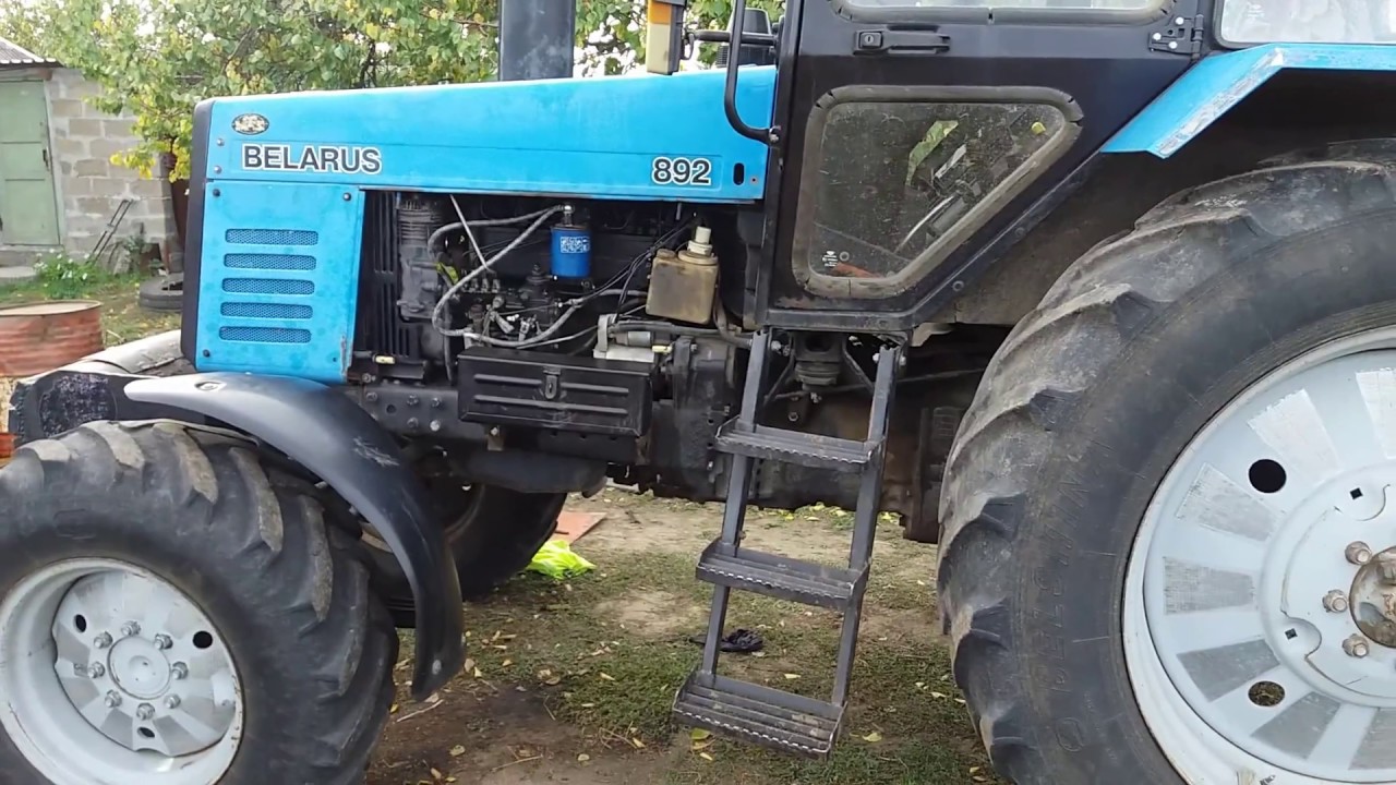 Ремонт двигателя МТЗ 892 , замена прокладки головки блока цилиндров ...