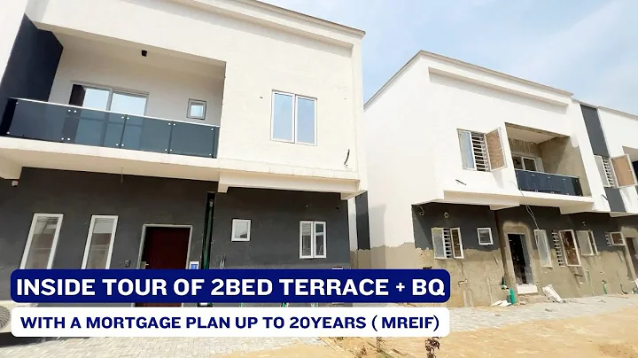 INSIDE TOUR OF A BEAUTIFUL 2BEDROOM TERRACE + BQ IN ABRAHAM ADESANYA AJAH LAGOS 