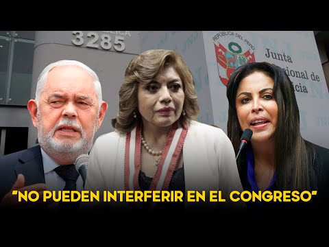 Congresistas rechazan el comunicado de la Junta Nacional de Justicia sobre Zoraida Ávalos