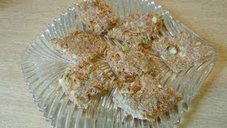 Shemai (Sweet Vermicilli) Borfi recipe (Episode 20) - ruptushDiner The Online Bengali Cooking Show